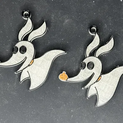 Móc khóa/Bông tai Zero từ Nightmare Before Christmas