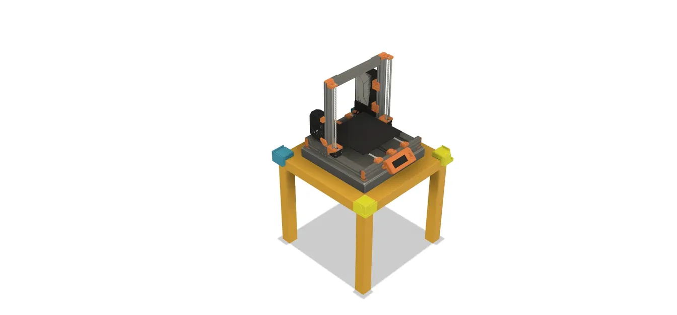 Giá đỡ cho máy in 3D WhamBam Hotbox V2 trên bàn LACK - Image 4