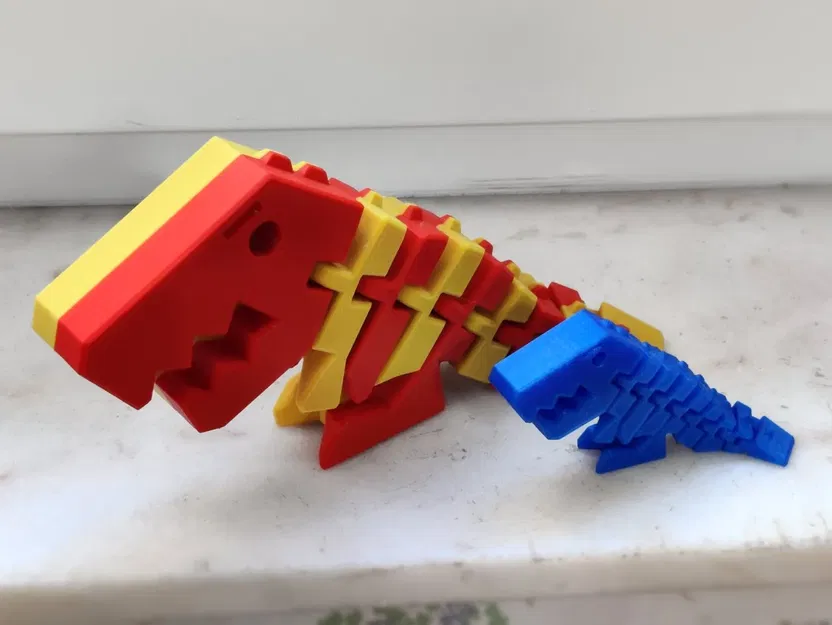 Flexi Rex - các bộ phận tách rời cho bản in khổng lồ - Image 1