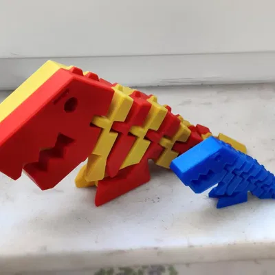 Flexi Rex - các bộ phận tách rời cho bản in khổng lồ