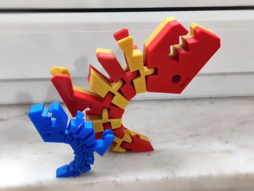 Flexi Rex - các bộ phận tách rời cho bản in khổng lồ - Image 2