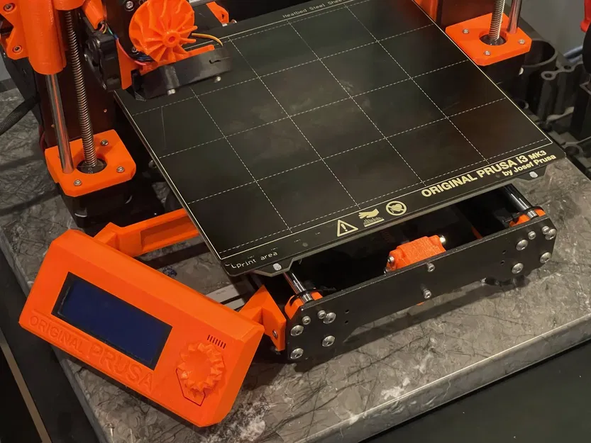 Giá đỡ LCD bên cho máy in Prusa MK3S+ - Image 1
