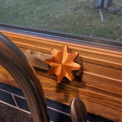 Nút thay thế cho cửa sổ phía sau vòi bếp