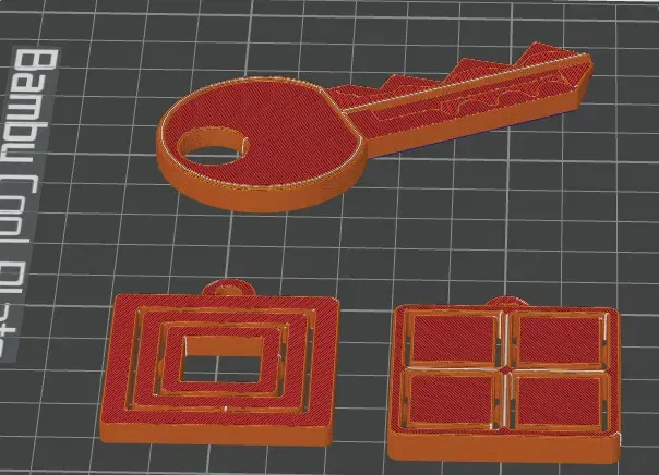 Chìa khóa xinh xắn 3D cho bộ sưu tập của bạn - Image 1