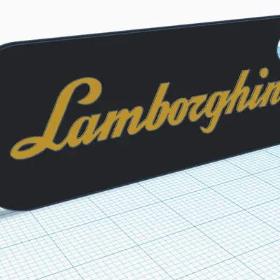 Móc chìa khóa Lamborghini độc đáo cho cuộc thi