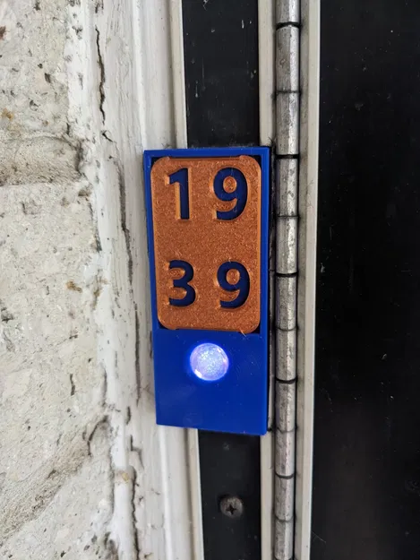 Bảng mặt chuông cửa tùy chỉnh với bộ chuyển đổi LED - Image 1