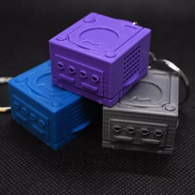 Móc khóa GameCube cho chìa khóa và ba lô
