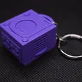 Móc khóa GameCube cho chìa khóa và ba lô - Thumbnail 4