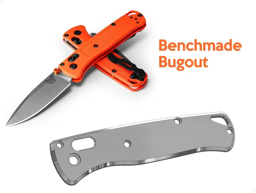 Cán dao Benchmade Bugout 535 tùy chỉnh - Image 1