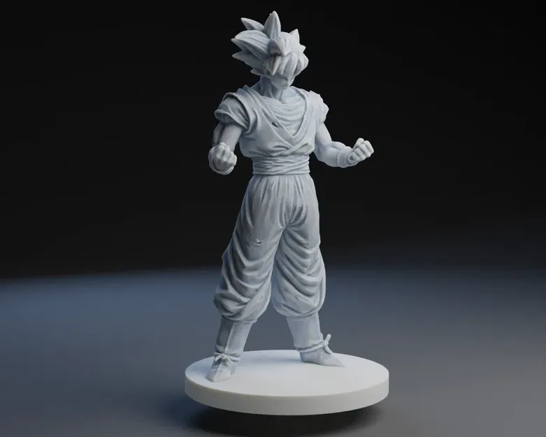 Nhân vật Goku với hỗ trợ hữu cơ in 3D - Image 1