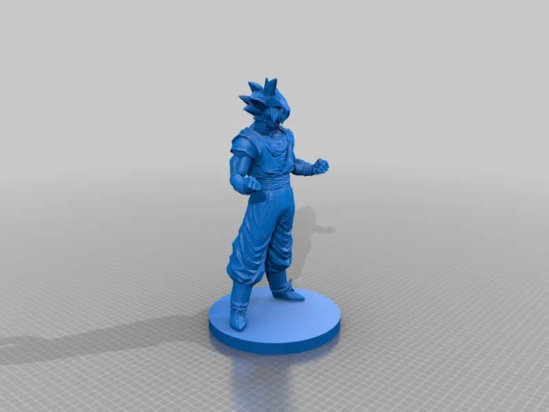 Nhân vật Goku với hỗ trợ hữu cơ in 3D - Image 2