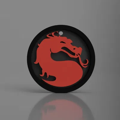 Thẻ ba lô/ móc khóa MORTAL KOMBAT cho fan hâm mộ