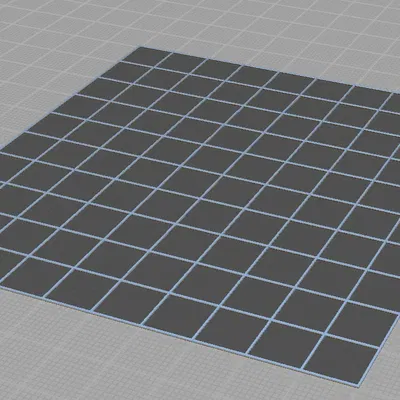 Lưới làm sạch giường in 3D theo tham số