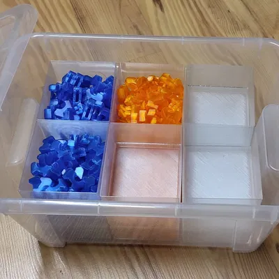 Khay tổ chức xếp chồng Ikea SAMLA in nhanh chế độ bình hoa