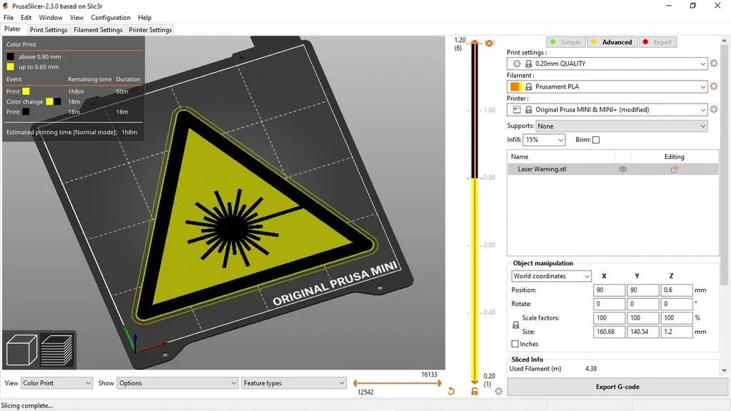 Biểu tượng cảnh báo laser theo tiêu chuẩn DIN 4844-2, ISO 7010 - Image 3