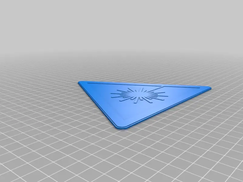 Biểu tượng cảnh báo laser theo tiêu chuẩn DIN 4844-2, ISO 7010 - Image 4