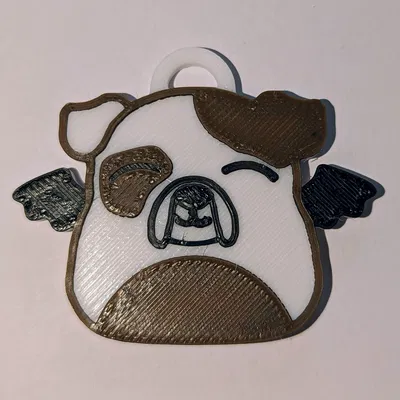 Móc khóa chó ma cà rồng Squishmallow