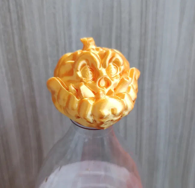 Quả bí ngô trên nắp chai PET - Image 1