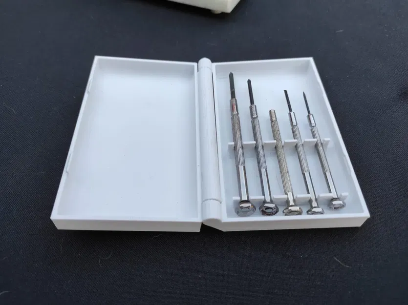Hộp đựng bộ tua vít chính xác 5 chiếc - Khớp nối snap fit - Image 1