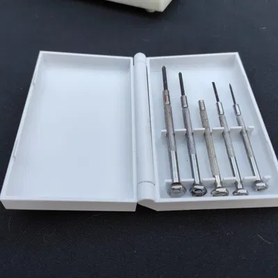Hộp đựng bộ tua vít chính xác 5 chiếc - Khớp nối snap fit