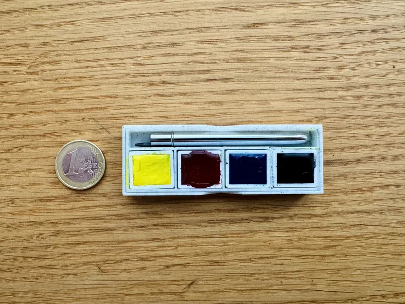 Bảng màu nước nano siêu nhỏ gọn cho nghệ sĩ di động - Image 2