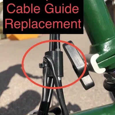 Bộ hướng dẫn cáp phanh trước cho xe đạp gấp Brompton