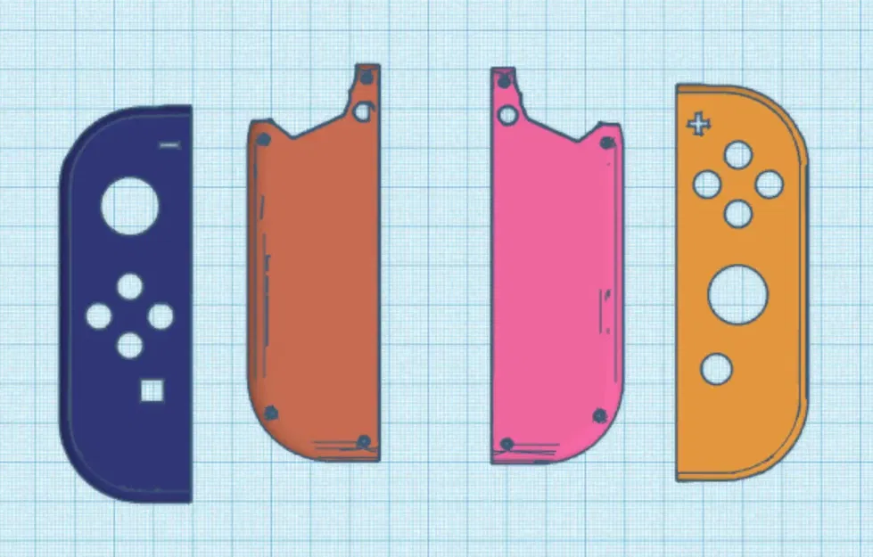 Vỏ Joy-con tùy chỉnh cho Nintendo Switch - Image 1