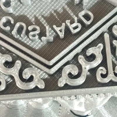 Cutter và con dấu kem custard theo phong cách Great British Bake Off