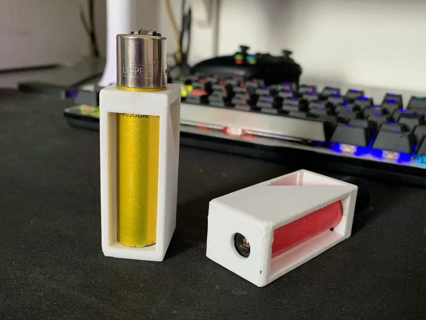 Hộp đựng clipper với thiết kế cửa sổ và dây đeo - Image 2