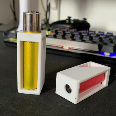 Hộp đựng clipper với thiết kế cửa sổ và dây đeo