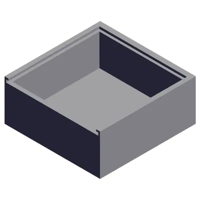 Hộp lưu trữ nhỏ với nắp trượt cho tổ chức đồ dùng