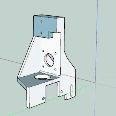 Bộ phận trục vít trực tiếp cho máy in 3D Two Tree Blue
