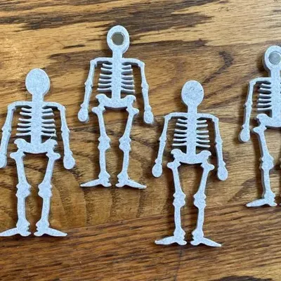 Nam châm tủ lạnh hình bộ xương cho Halloween