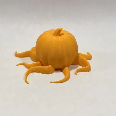 Bí ngô Kraken có xúc tu cho Halloween