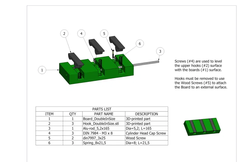 Giá treo áo có lò xo tích hợp cho không gian sống - Image 5