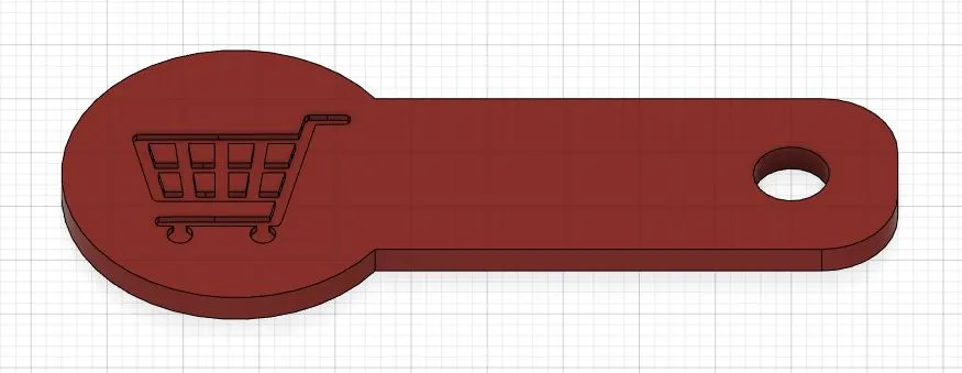 Chip mở khóa giỏ hàng siêu thị tiện lợi - Image 2