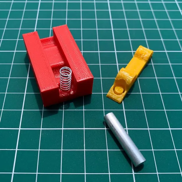 Móc treo tường có lò xo điều chỉnh độ căng - Image 2