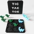Bảng cờ Tic Tac Toe chủ đề khủng long nhỏ - Thumbnail 1