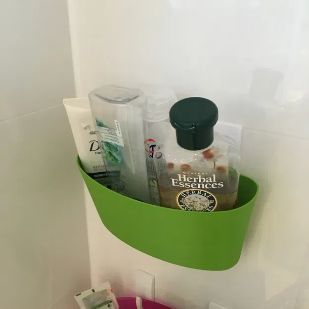 Khay đựng dầu gội lắp tường cho phòng tắm - Image 4