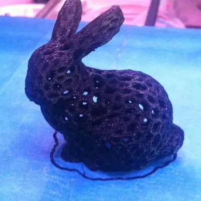 Thỏ Stanford Voronoï cao 30 mm cho thử nghiệm rút filament