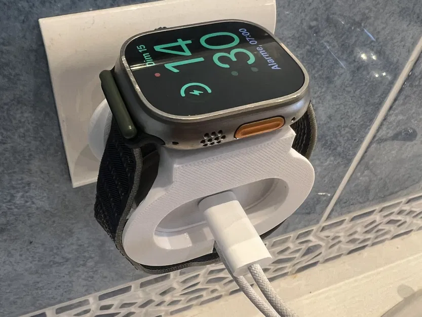 Giá đỡ sạc tường cho Apple Watch với ổ cắm loại E và F - Image 4