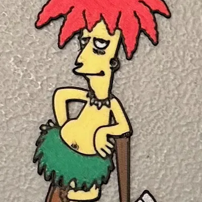 Nam châm Sideshow Bob đa sắc màu 8 màu