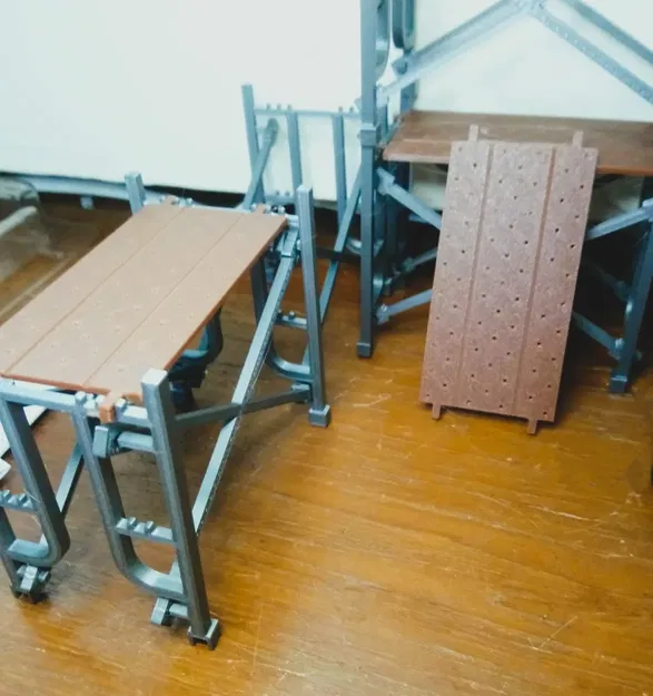 Giá đỡ mô hình giàn giáo thu nhỏ cho kiến trúc - Image 4