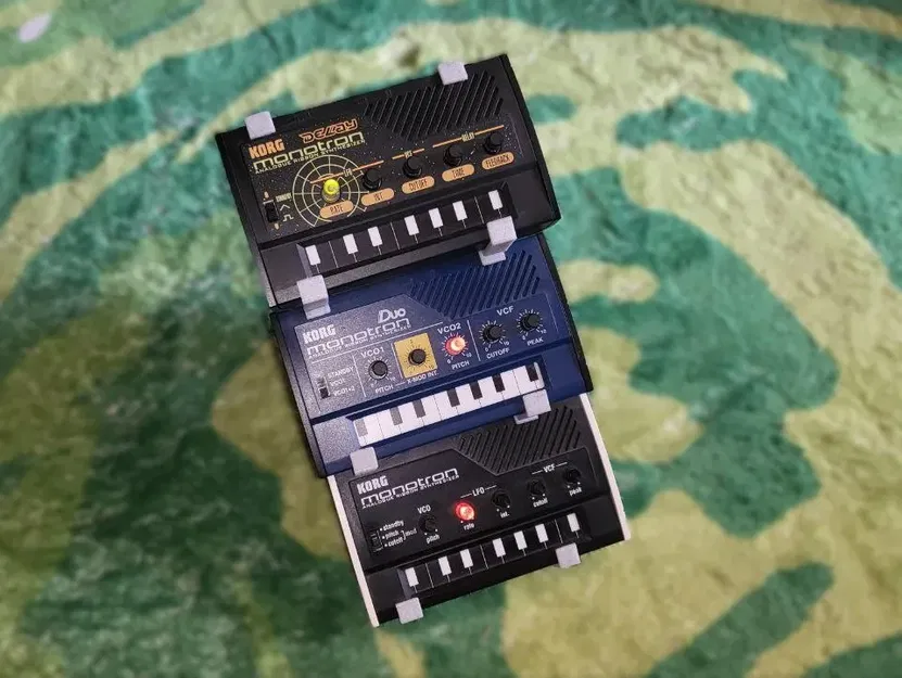 Giá đỡ cho ba synthesizer trong gia đình Monotron - Image 5