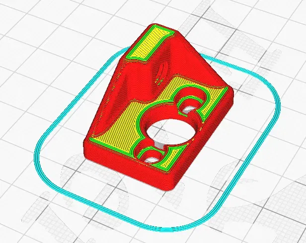 Giá đỡ filament cho Ender 3 V2 và đầu đùn nhôm - Image 2