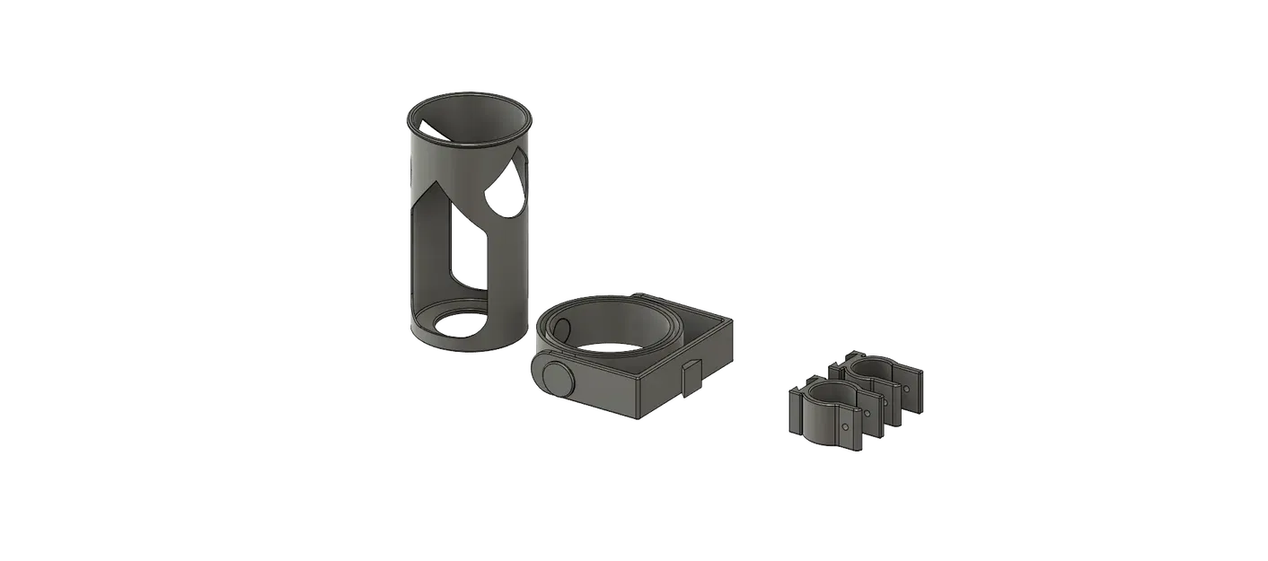 Giá đỡ chai gimbled cho xe scooter của bé gái - Image 4