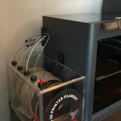 Hộp sấy filament cho máy in 3D với thiết kế cải tiến