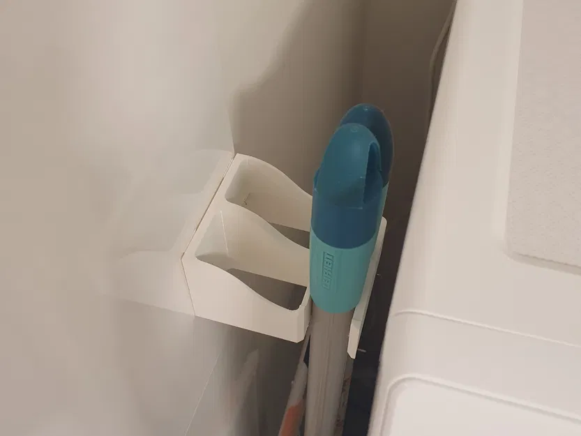 Giá đỡ cho 2 cây gậy Leifheit trong không gian hẹp - Image 3