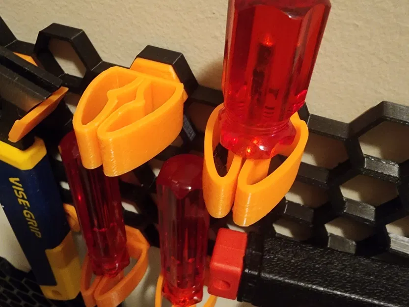 Giá đỡ tua vít cho tường lưu trữ tổ ong HSW - Image 2