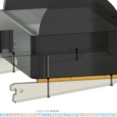 Giá đỡ AMS cho hệ thống kệ Elfa/Biltema Art87-542 270mm